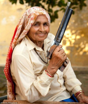 Granny, get your gun: Indian grandmother Chandro Tomar is, at 78 ...