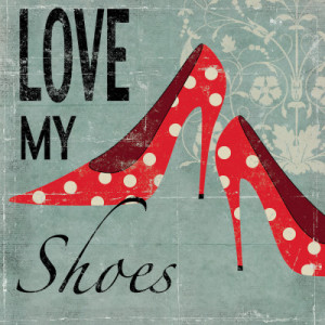 Love my Shoes Poster by Allison Pearce - AllPosters.co.uk
