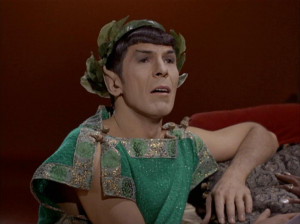 Spock sings 