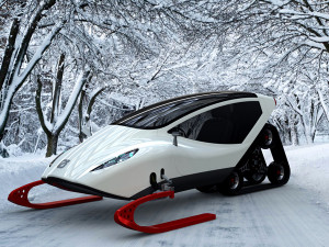 Snowmobile Concept by Michal Bonikowski