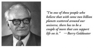 Barry Goldwater with Quote