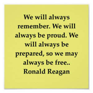 ronald reagan quote print
