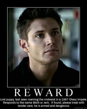 This is blog about Dean Winchester!! Hi has stile, charm and so so so ...