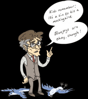 Don't worry, Scout, it ain't time to worry yet,