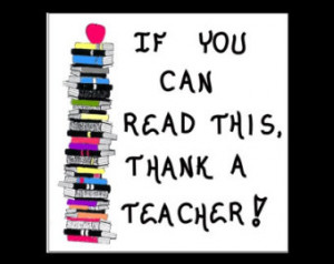 Teacher Magnet - Teaching quote, Th ank you, reading, learning to read ...