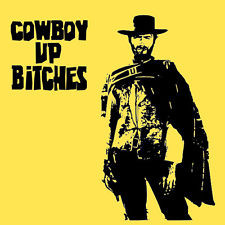 Clint Eastwood cowboy up funny retro movie t shirt blacksheepshir ts