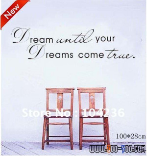 ... Quote /Vinyl Wall Decals :28*100cm/40''*11''Removable Waterpoof Wall