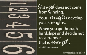 Motivational Monday :: Strength leads to VICTORY