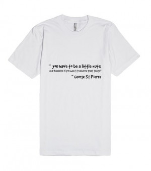 GSP Wise sayings and quotes T Shirt | Fitted T-shirt | Front