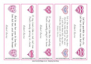 Valentine's Day Bookmarks