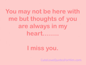 Miss You Sad Love Quotes