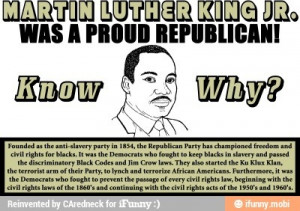 Republican Martin Luther King Jr