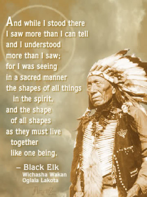 Black Elk Quotes--1863-1950