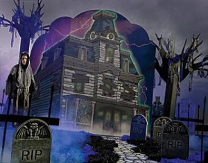 Haunted House Standee