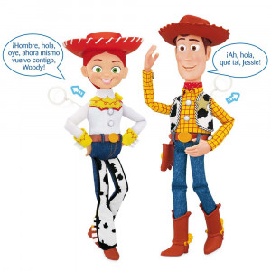 Toy Story. Woody y Jessie personajes interactivos