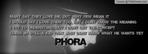 Phora Quotes