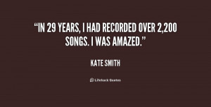 In 29 years, I had recorded over 2,200 songs. I was amazed.”
