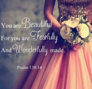 You are wonderful...