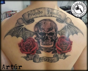 Tattoos Avenged Back Piece...