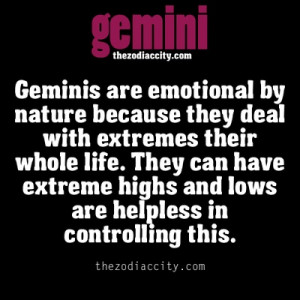 Zodiac Gemini facts.