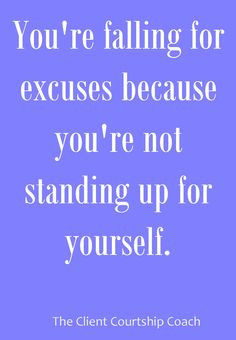 ... because you're not standing up for yourself. #CoachFreedom #quotes