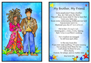 My Brother-My Friend - Suzy Toronto