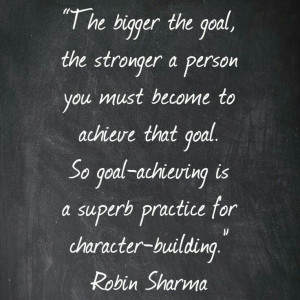 Robin Sharma on character-building