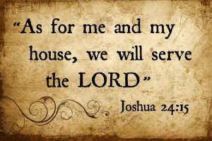 Daily Bible Verse: Joshua 24:15