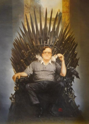 Bubbles from Trailer park Boys on The Iron Throne (Game of Thrones ...