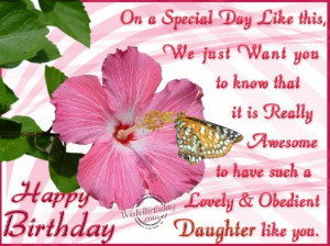 Happy birthday inspirational quotes for daughters