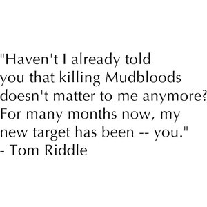 Quote Tom Riddle Harry...
