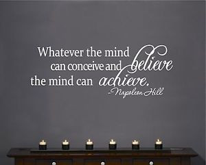 ... -Wall-Decal-Art-Saying-Quote-Decor-Whatever-the-mind-Napoleon-Hill