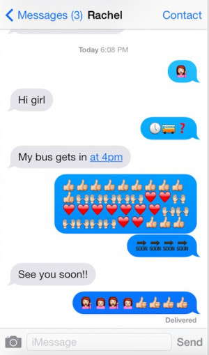 Only Used Emoji To Text For A Week To See If It Could Replace The ...