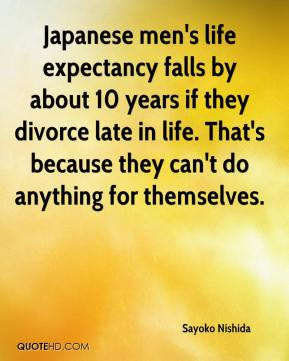 life expectancy falls by about 10 years if they divorce late in life ...
