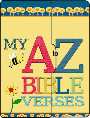 ABC Scripture Tags Scrap-Lapbook & Alphabet Bible Clipart for Sunday ...