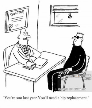 Joint Replacement cartoons, Joint Replacement cartoon, funny, Joint ...