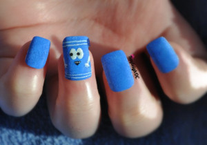 South Park Nail Art - Towelie by KayleighOC