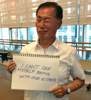 George Takei Tackles Teen Hate Signs - http://robotmutant.com/george ...