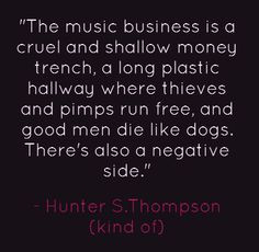 Hunter S Thompson More