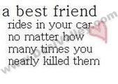 best friend is someone who makes you laugh when you think you’ll ...