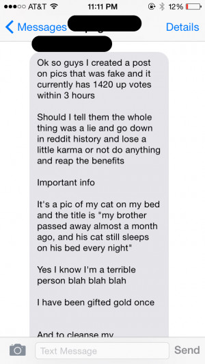 The Defendant sent a text message to Plantiff and others hours after ...