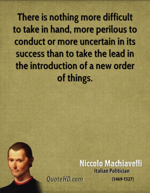 Niccolo Machiavelli The Art Of War Quotes Niccolo machiavelli italian