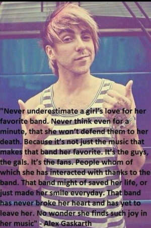 Alex Gaskarth~ All time low