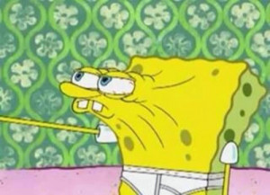 face funny spongebob