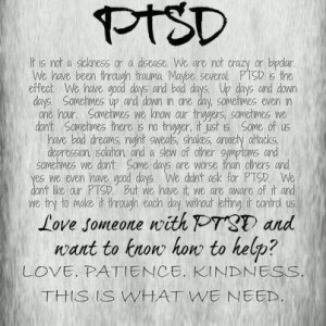 Although this quote seems to separate PTSD & Bipolar, people with a ...