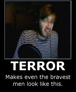 Pewdiepie Motivational Poster by The9Tard