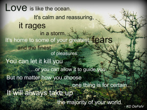 Back > Quotes For > Ocean Quotes About Love