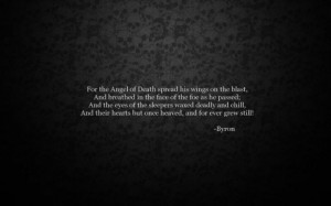 Byron Quotes (click to view)