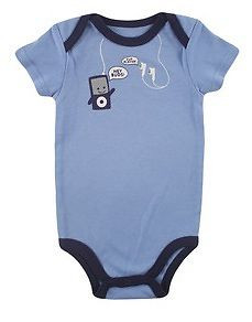 Details about Luvable Friends Baby Sayings Bodysuit Onesie size 12m ...