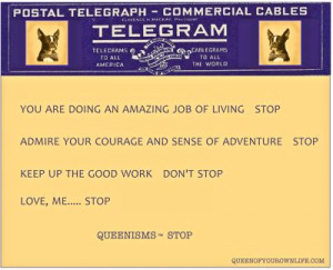 telegram #queenisms #stop